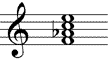 großer Mollsubdominant-Septakkord