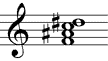 Subdominantquintsextakkord mit hochalterierter Sexte und hochalterierter Terz