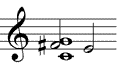 Quart-Tritonus-Dreiklang